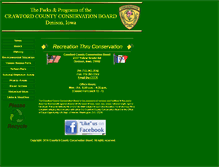 Tablet Screenshot of crawfordcountyconservationboard.com